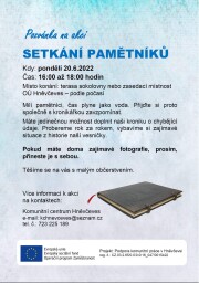 Setkání pamětníků - 20.6.2022