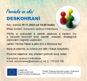 Pozvánka Deskohraní - 19.11.2022
