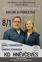 Zábavná talk show Václav Kopta a Simona Vrbická - 8.1.2023