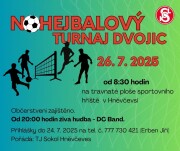 Nohejbal 26.7.2025