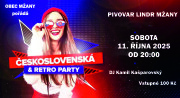 Diskotéka - 11.10.2025 Mžany