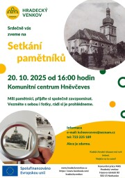 Setkání pamětníků - 20.10.2025