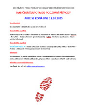 HASIČSKÁ ŠLÁPOTA - 11. 10. 2025