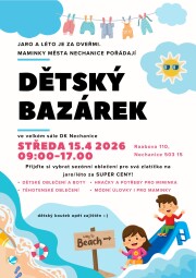 Dětský bazárek - DK Nechanice: 15.4.2026