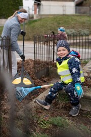 Obecní úklid - brigáda