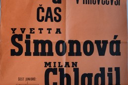 Plakát  My dva a čas Simonová - Chladil